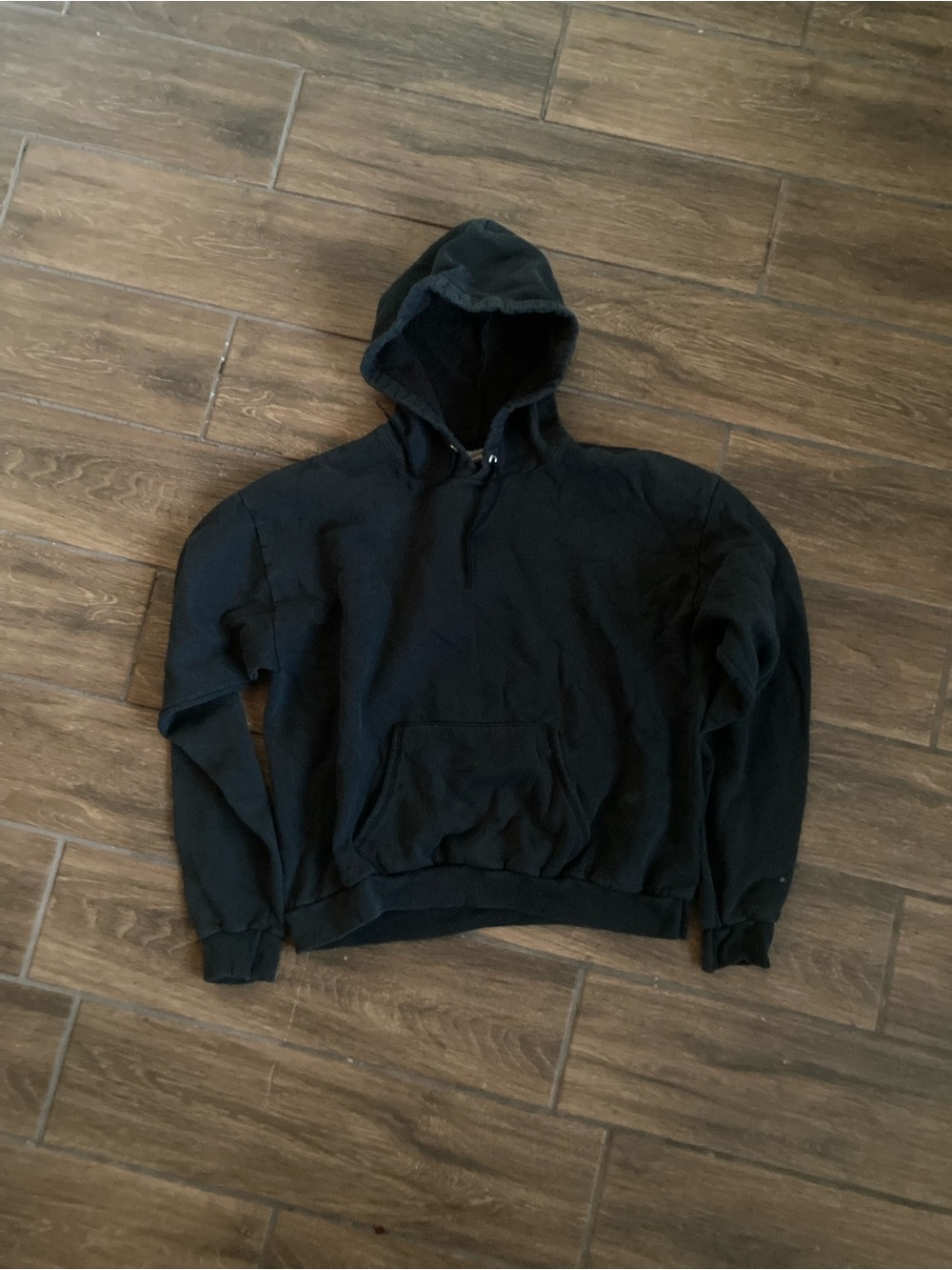 Hanes dark green hoodie